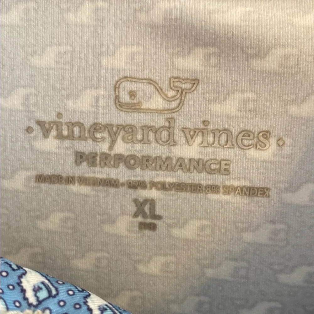 Boys XL Vineyard Vines Blue Polo Shirt